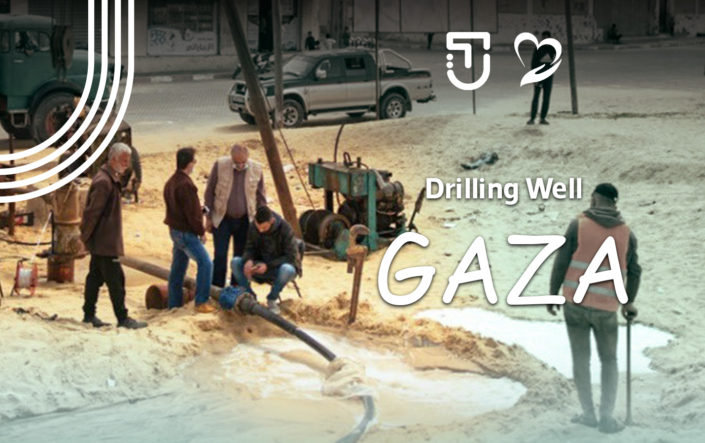 Solar-Powered Water Well for Displaced Families in Gaza
