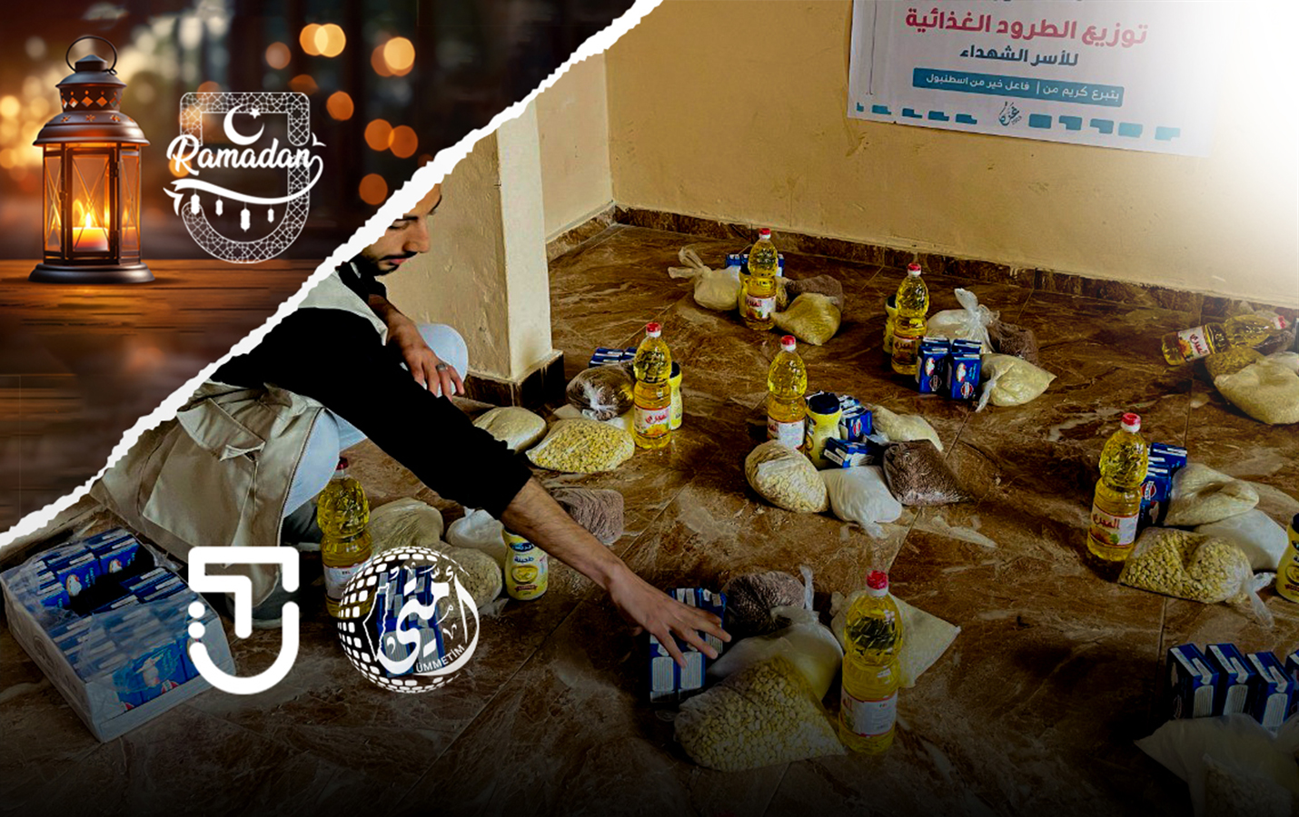 Ramadan Food Basket Campaign for Displaced Families in Gaza